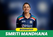 Smriti Mandhana Biography