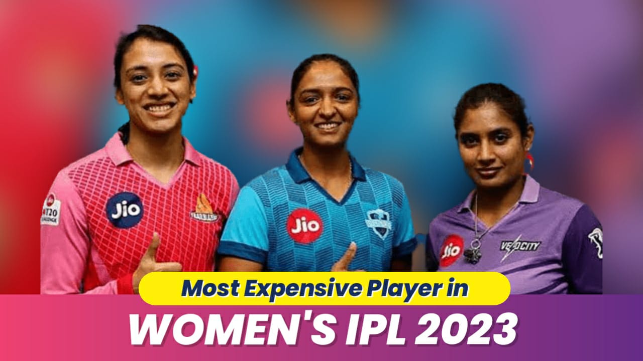 Most Expensive Indian Player in Women's Premier League [WPL] 2023