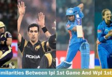 Five Similarities Between IPL 1st Game And WPL 1st Match