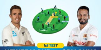 NZ vs SL Dream11 Team Prediction 2nd Test Match 2023 (100% Winning Team)