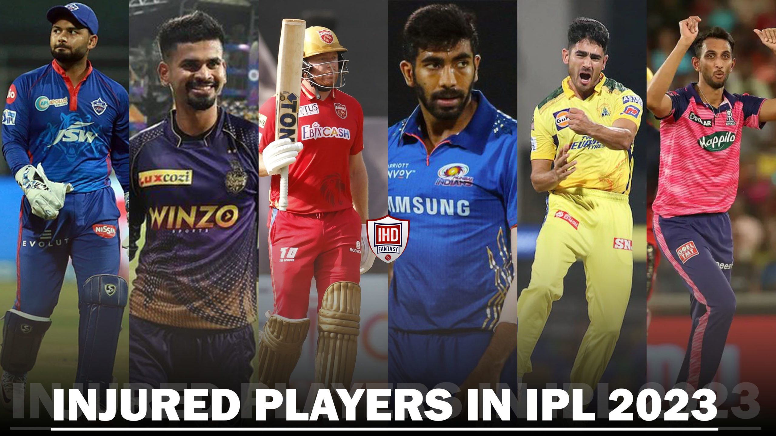 IPL 2023: List of Injured & Replacement Players From All Teams