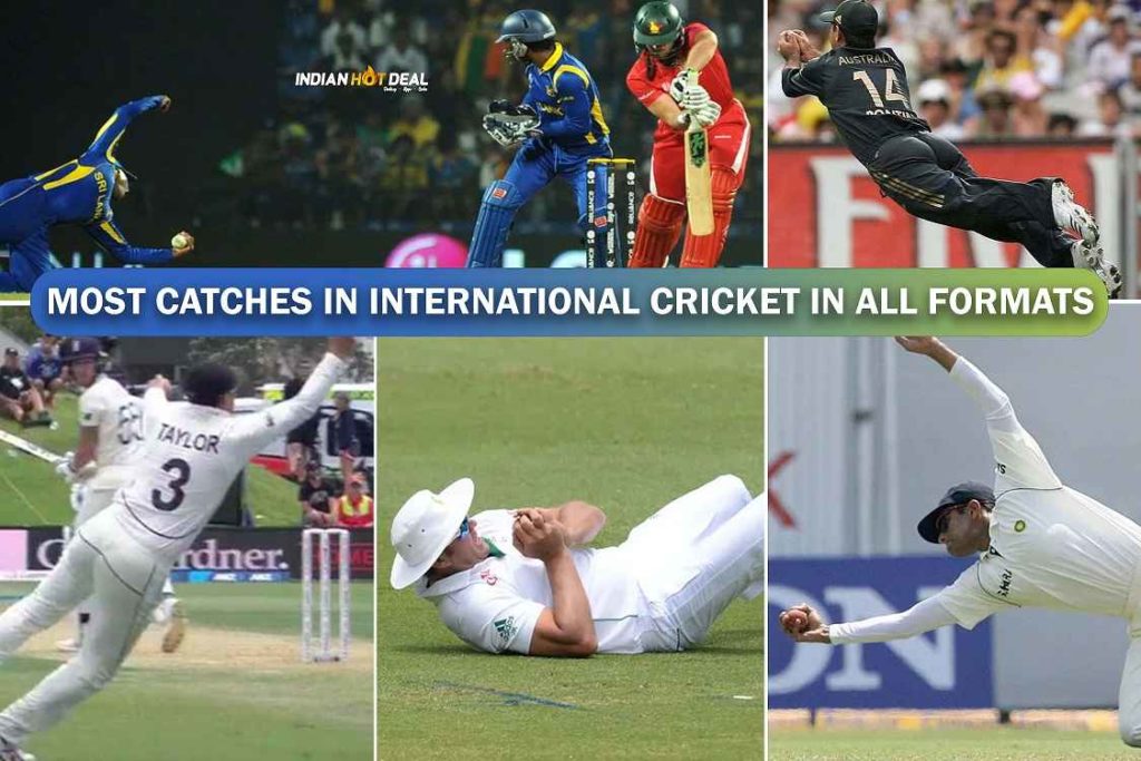 Most Catches in International Cricket in All Formats