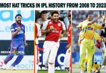 Most Hat Tricks In IPL History From 2008 To 2023