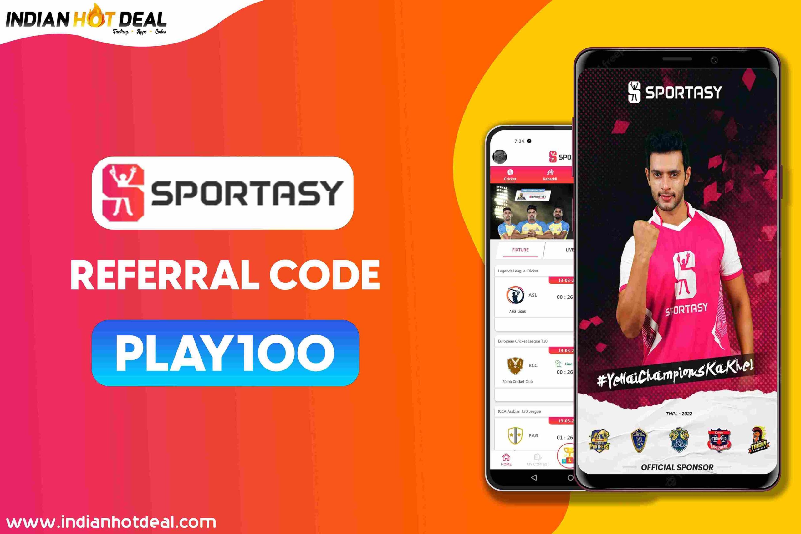 Sportasy Referral Code