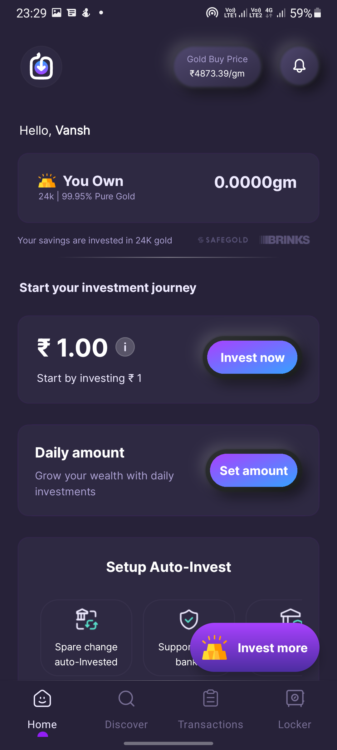 Jar App Referral Code 2024 Signup Get Upto ₹500 FREE Gold