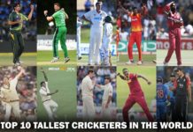 Top 10 Tallest Cricketers In The World