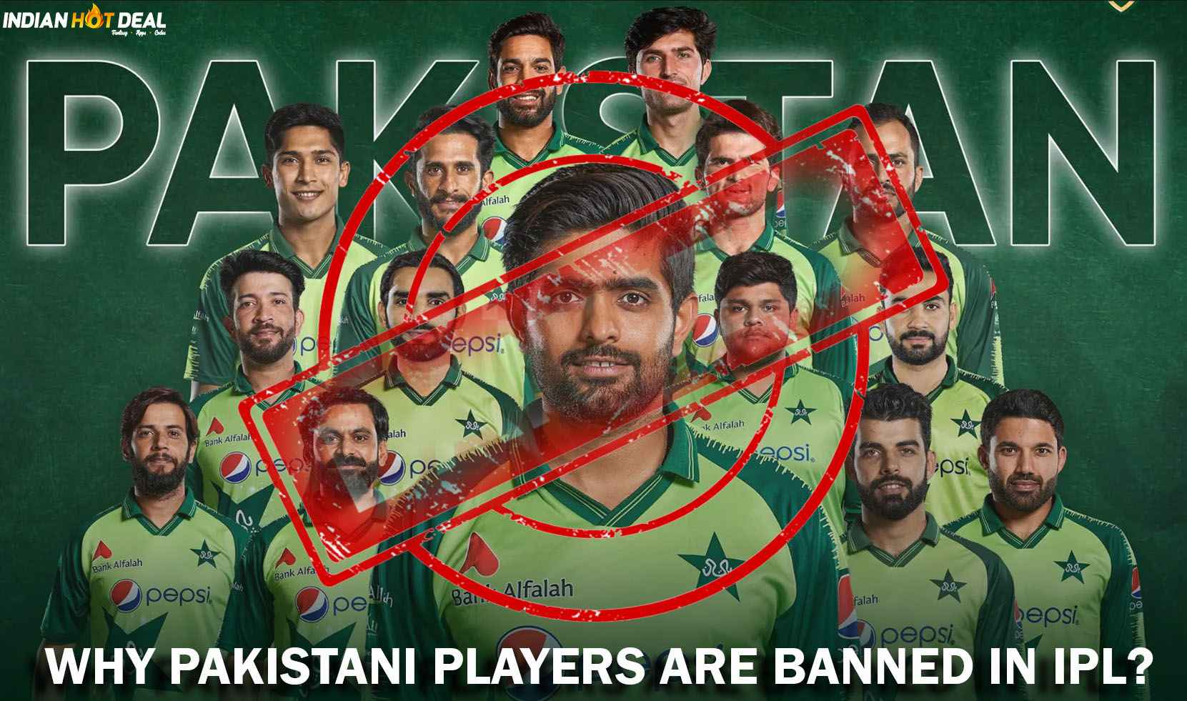 Why Pakistani Players Are Banned in IPL?