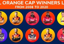 List of all IPL Orange Cap Winners