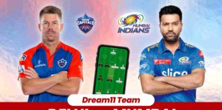 DC vs MI Dream11 Team Prediction, Score, Stats | Delhi vs Mumbai 16th Match TATA IPL 2023