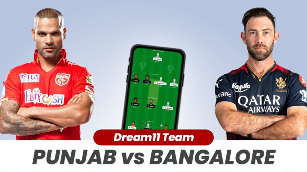 PBKS vs RCB Dream11 Team Prediction, Score, Stats | Punjab vs Bangalore 27th Match TATA IPL 2023