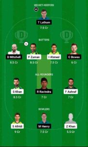 PAK vs NZ Dream11 Team For Grand League
