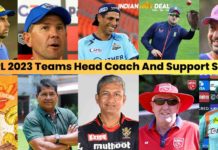 IPL 2023 Teams Head Coach And Support Staff For All 10 Teams