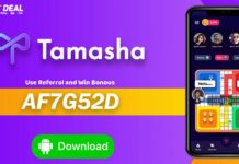 Tamasha Referral Code