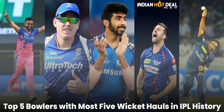 Top 5 Bowlers with Most Five Wicket Hauls in IPL History