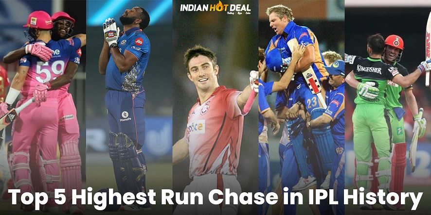 Top 5 Highest Run Chase in IPL History