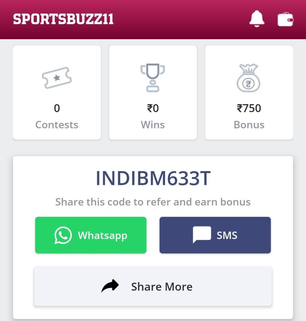 SportsBuzz11 Referral Code