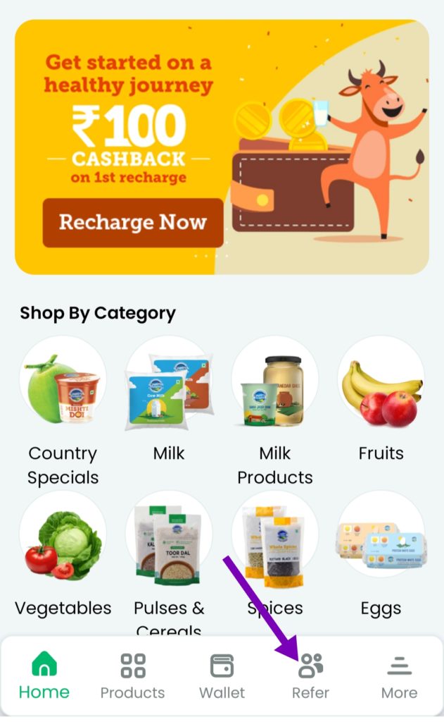 Country Delight Referral Code