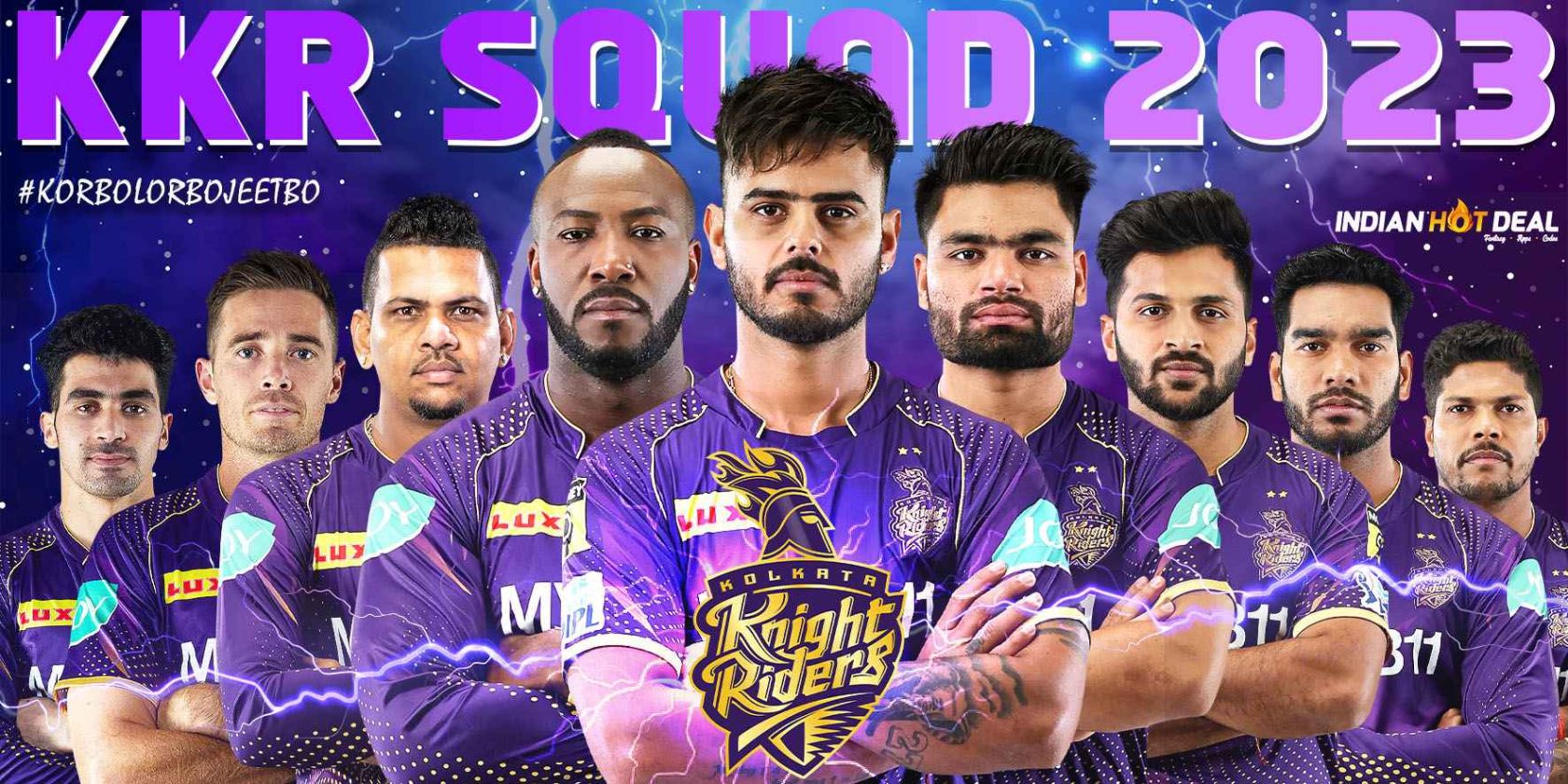 KKR Team 2023 Player List Kolkata Knight Riders Players List