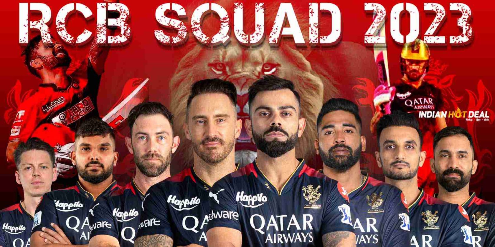 Rcb Team 2023 Player List Royal Challengers Bangalore Players List 3412