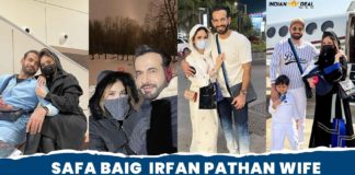 Irfan Pathan Wife - Safa Baig