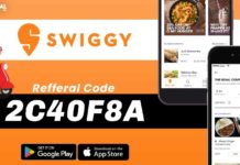 Swiggy Referral Code