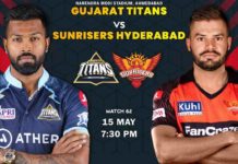 GT vs SRH Dream11 Team
