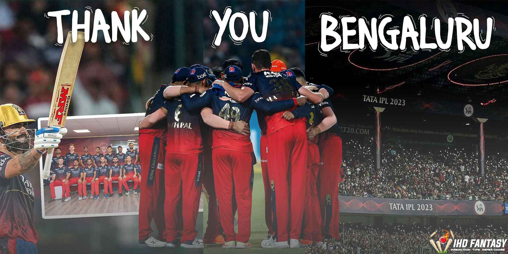 “Must hold our heads high” Virat Kohli & RCB Reacted After RCB Fail to Qualify for Playoff