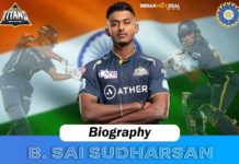 Sai Sudharsan Biography