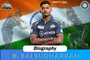 Sai Sudharsan Biography