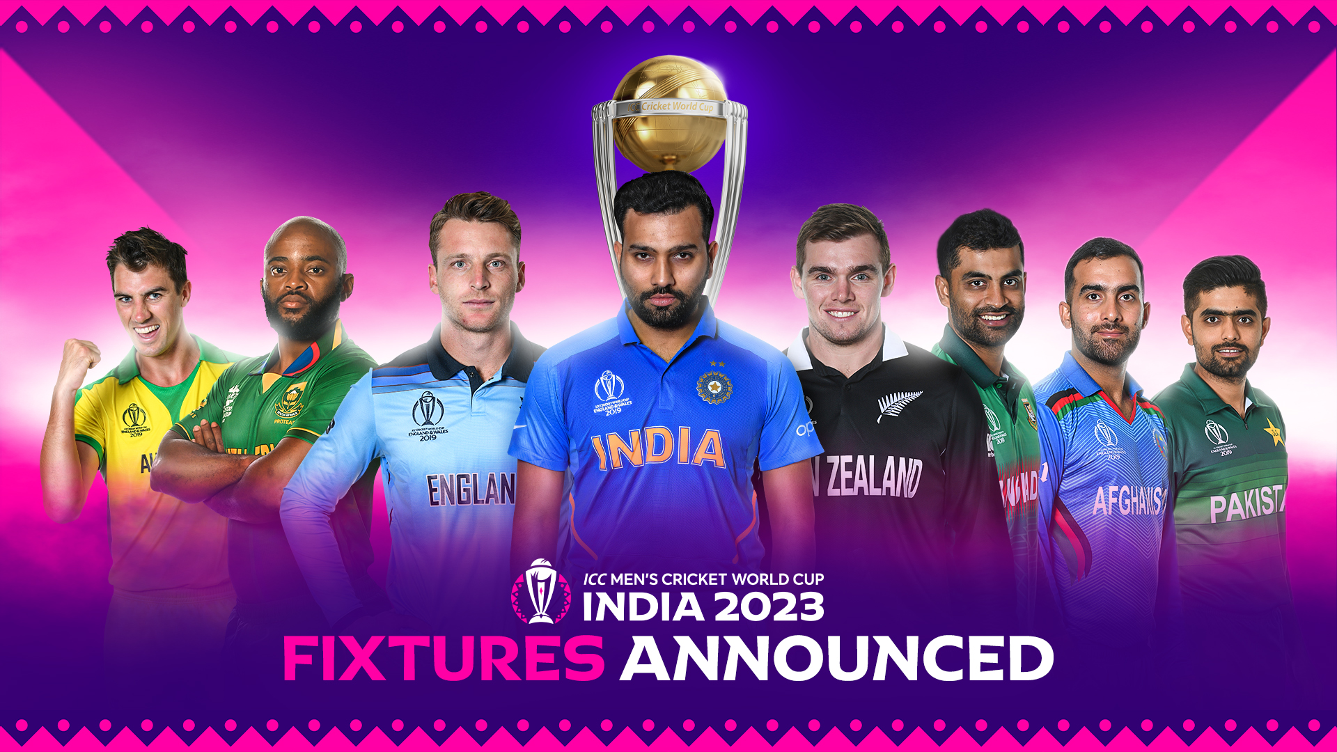 ICC Men’s Cricket World Cup 2023 Schedule Announced