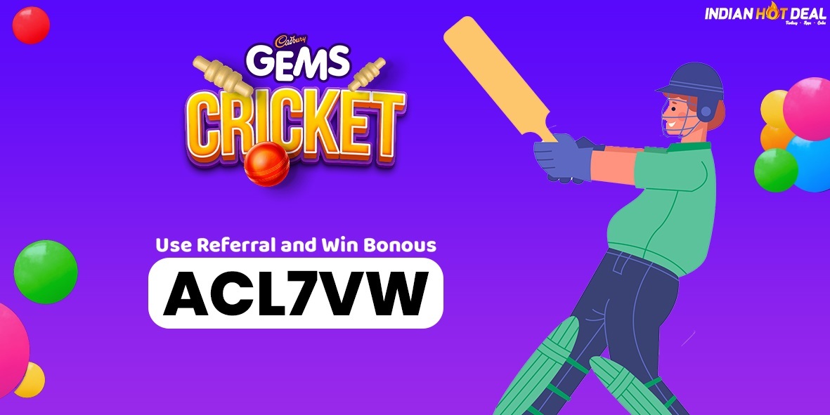 Cadbury Gems Cricket Referral Code