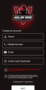 Khiladiadda Referral Code