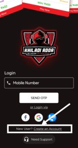 Khiladiadda Referral Code
