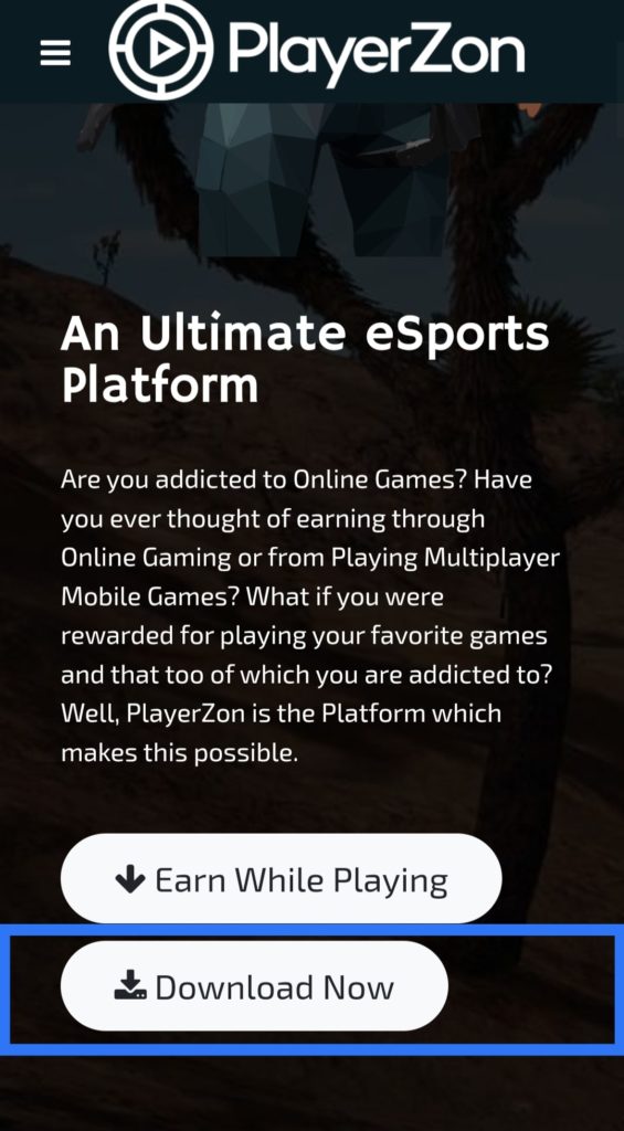 Download PlayerZon App