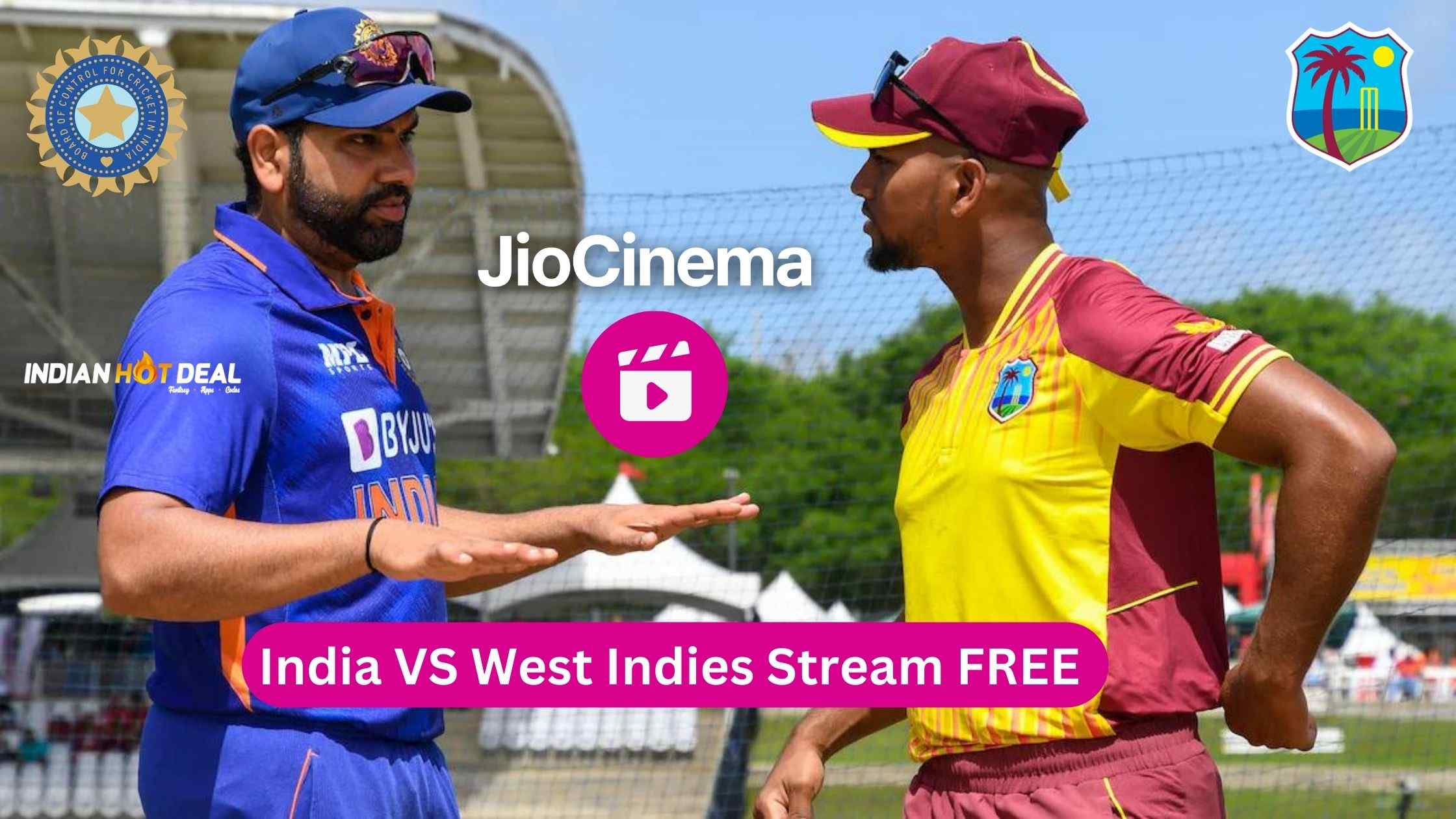 JioCinema Announces FREE Streaming of India vs. West Indies For All Sim Cards
