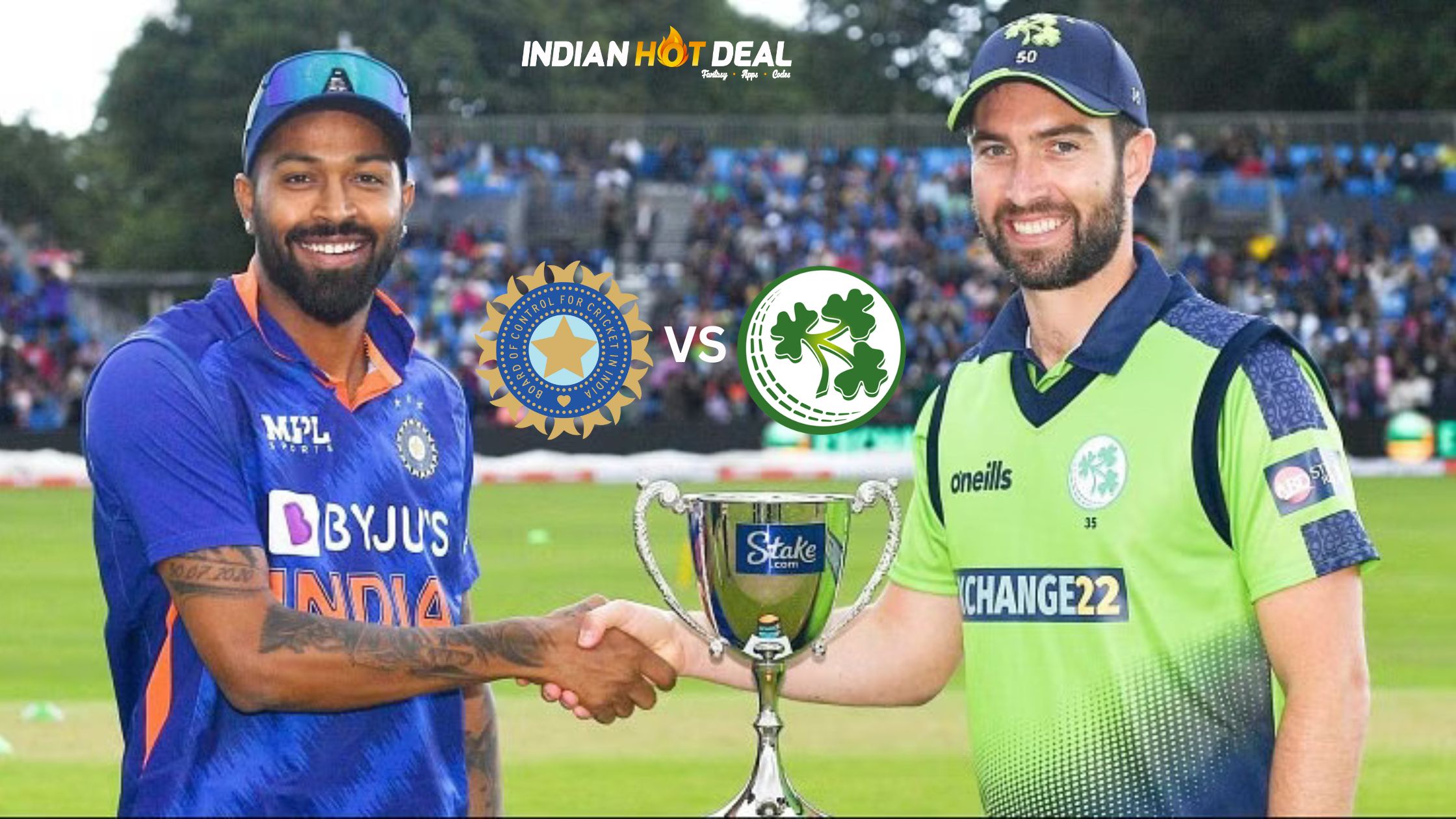 India To Tour Ireland For Three T20Is
