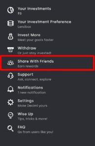 Deciml App Referral Code
