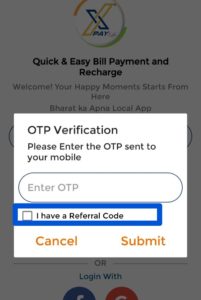 XPay Life Referral Code