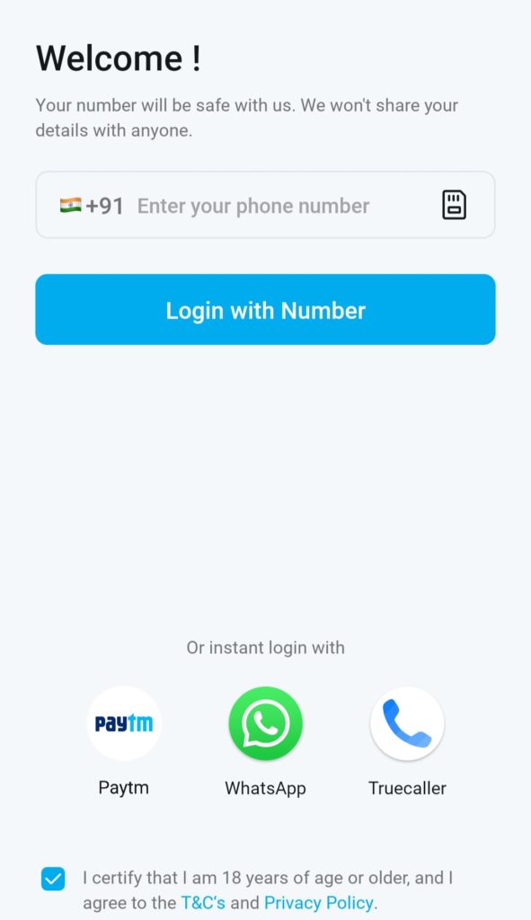 Paytm First Game Referral code