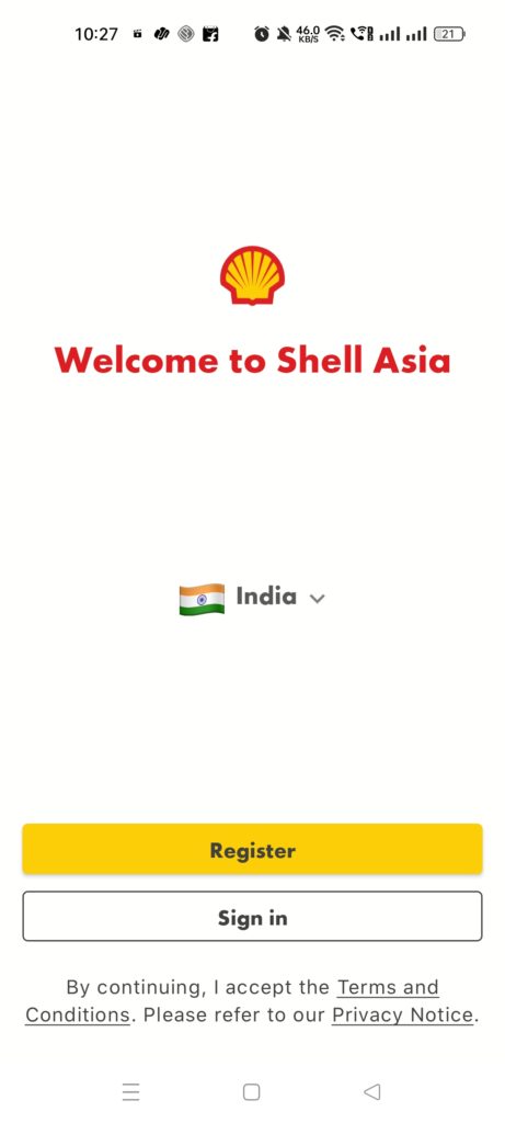 Shell Asia Referral Code 
