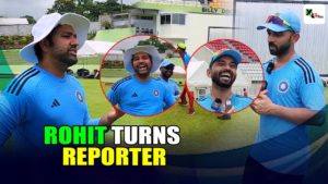 Rohit Sharma Becomes Reporter in Ajinkya Rahane's Press Conference