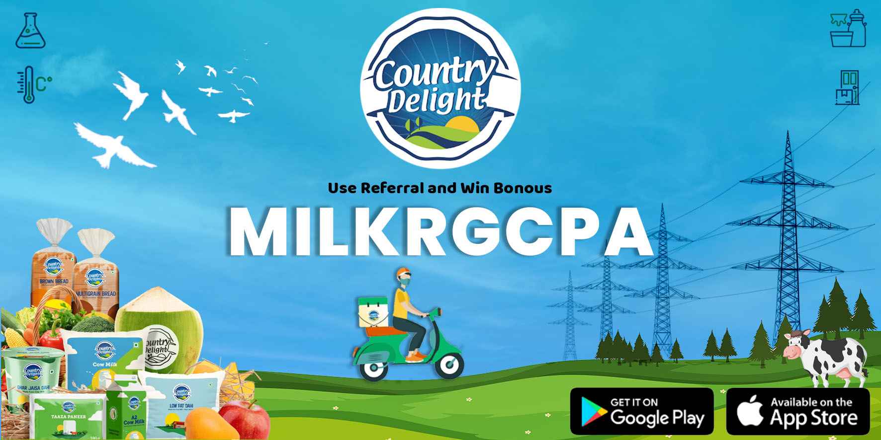 Country Delight Referral Code