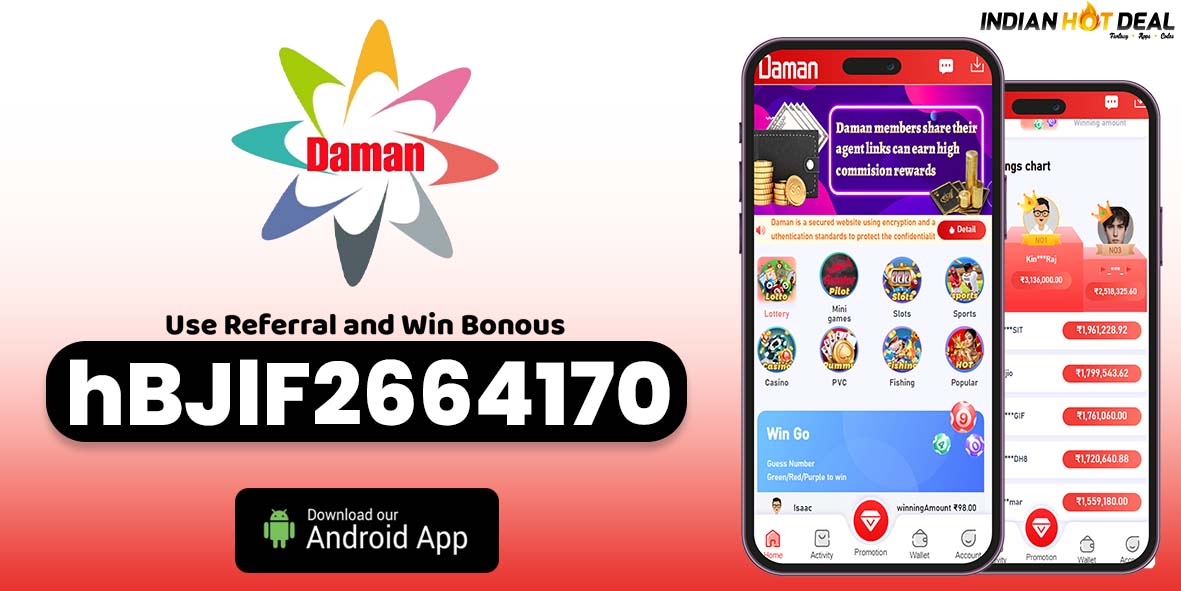 Daman Games Recommendation Code