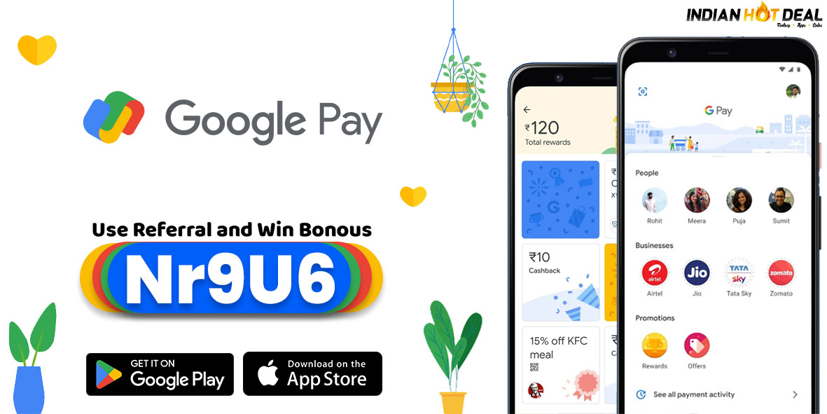 Google Pay Tez App Referral Code For India