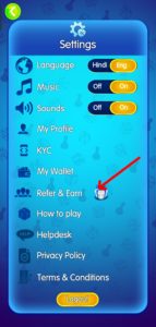 Ludo Passion Referral code