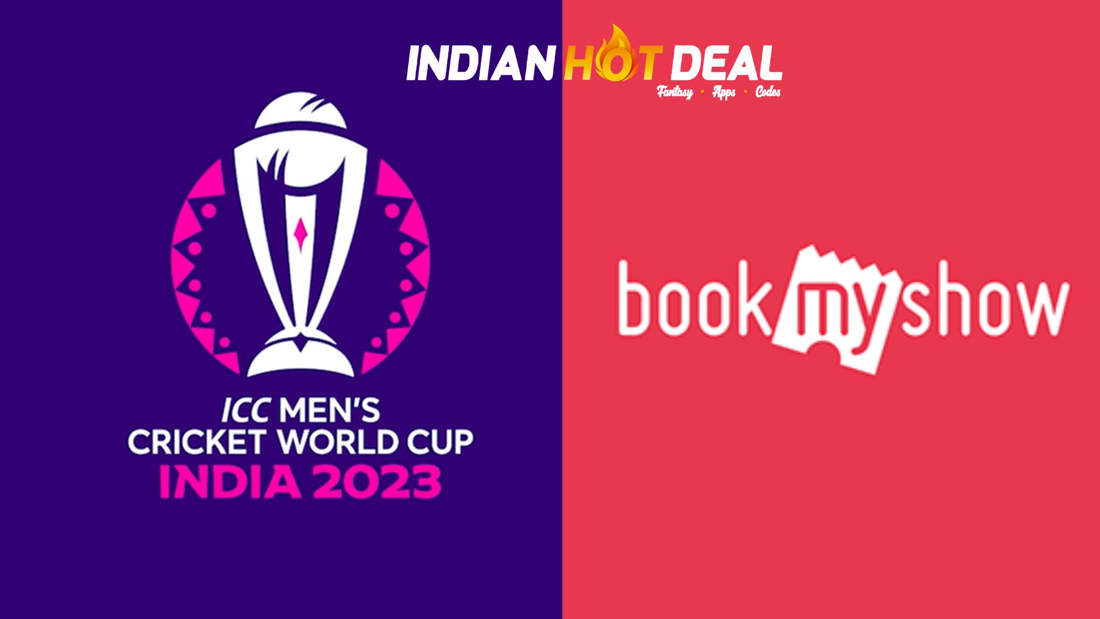 BCCI Announces BookMyShow As Official Ticketing Partner for ICC Men's Cricket World Cup 2023.