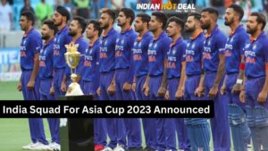India squad for Asia Cup 2023