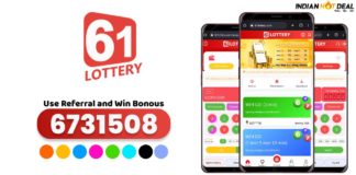 61 Lottery Invitation Code