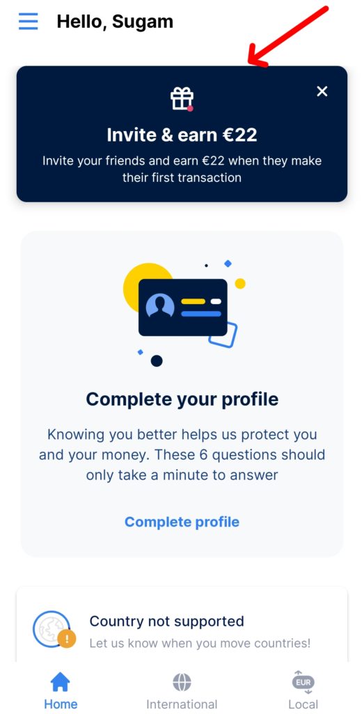 TransferGo App