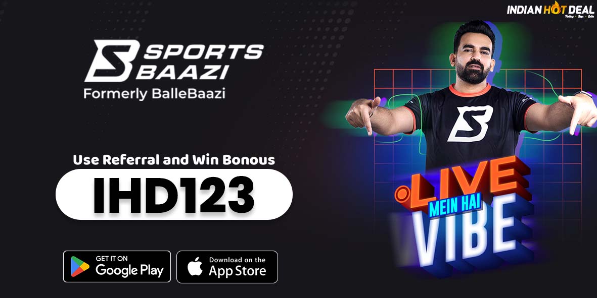 SportsBaazi Referral Code